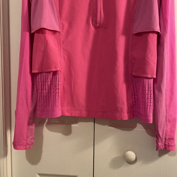 Pink Lululemon size 6 half zip pullover - Picture 3 of 8